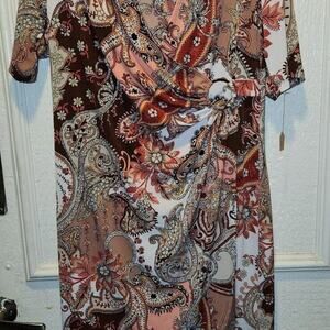 Connected Woman Wrap Dress Size 16w